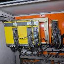 []同款两台，韩国原装斗山245数控车床，10寸卡盘，过棒.